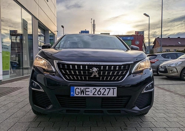 Peugeot 3008 cena 72900 przebieg: 118478, rok produkcji 2019 z Zabrze małe 497